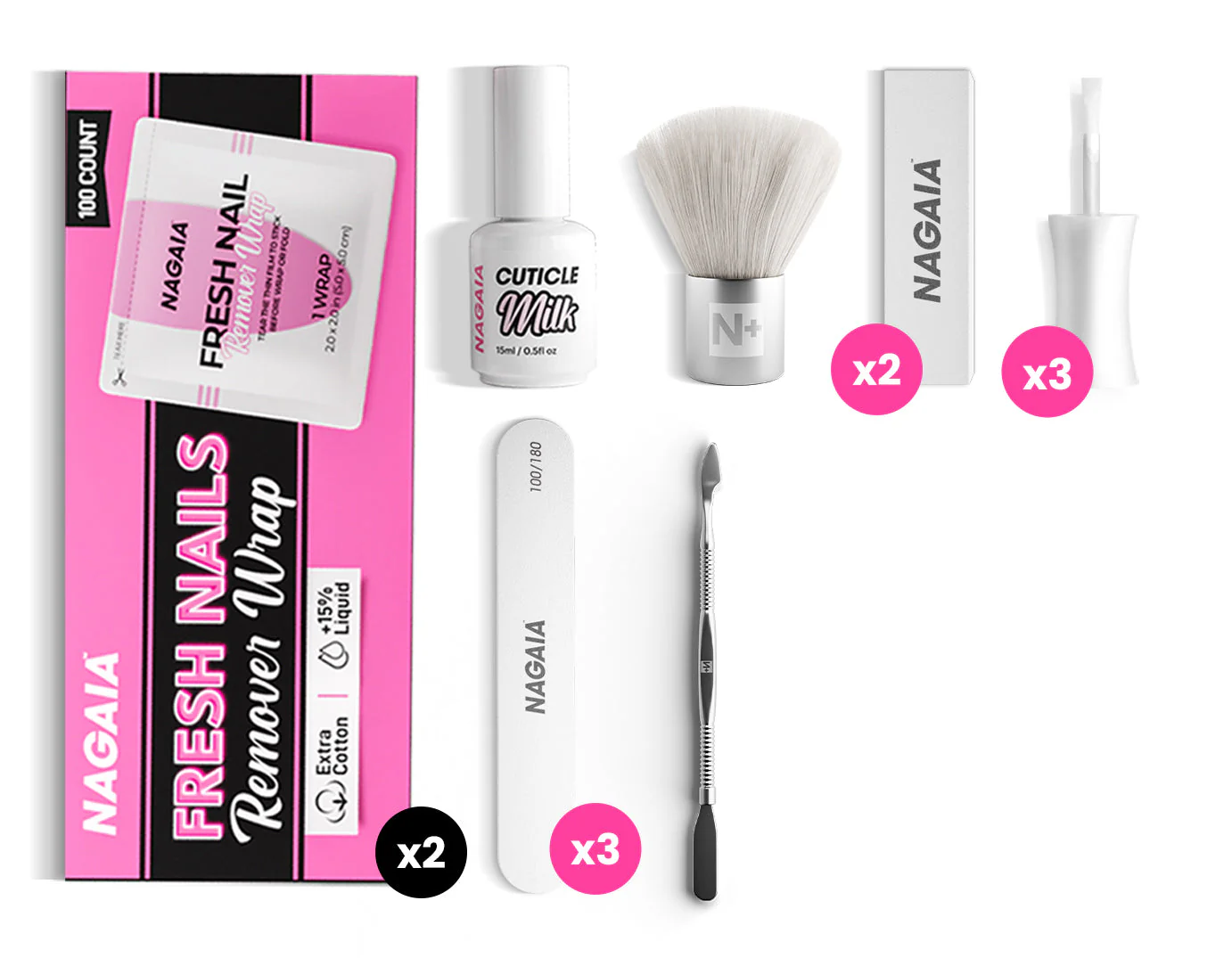 NAGAIA™ Essential Prep & Removal Kit
